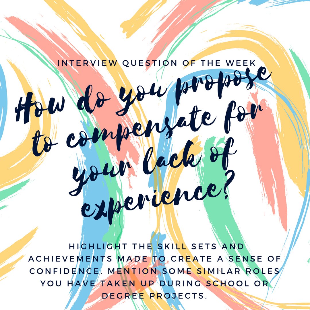 CBUCareer's tweet photo. #cbucareer #interviewquestionoftheweek https://t.co/3F7vyDpvKd