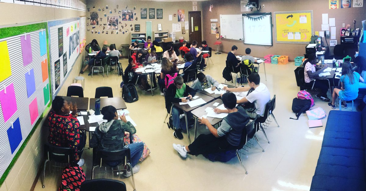mrsenms's tweet photo. I LOVE LOVE LOVE how hard my kids work! #setgoalsmeetgoals #7thgraderocks #nms https://t.co/f1W8lp2XpB