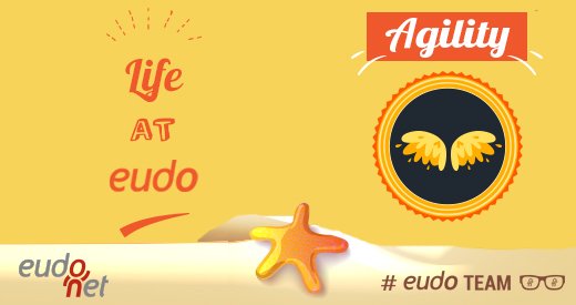 Eudonet_UK's tweet photo. Life at Eudo: AGILITY: 76% of Eudonet staff feel theyโre regularly encouraged to use their initiative #Agility #norobotshere #FindaWay https://t.co/AryvcdVkua
