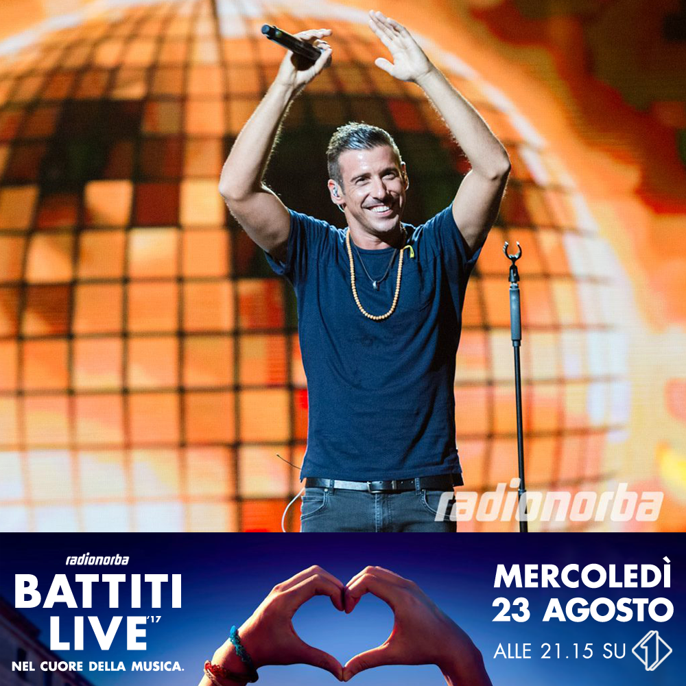 frankgabbani's tweet photo. Questa sera va in onda su #Italia1 la quarta tappa del @radionorba #BattitiLive.
Non perdetela, ci sono anch'io! https://t.co/07ClzRlDdy
