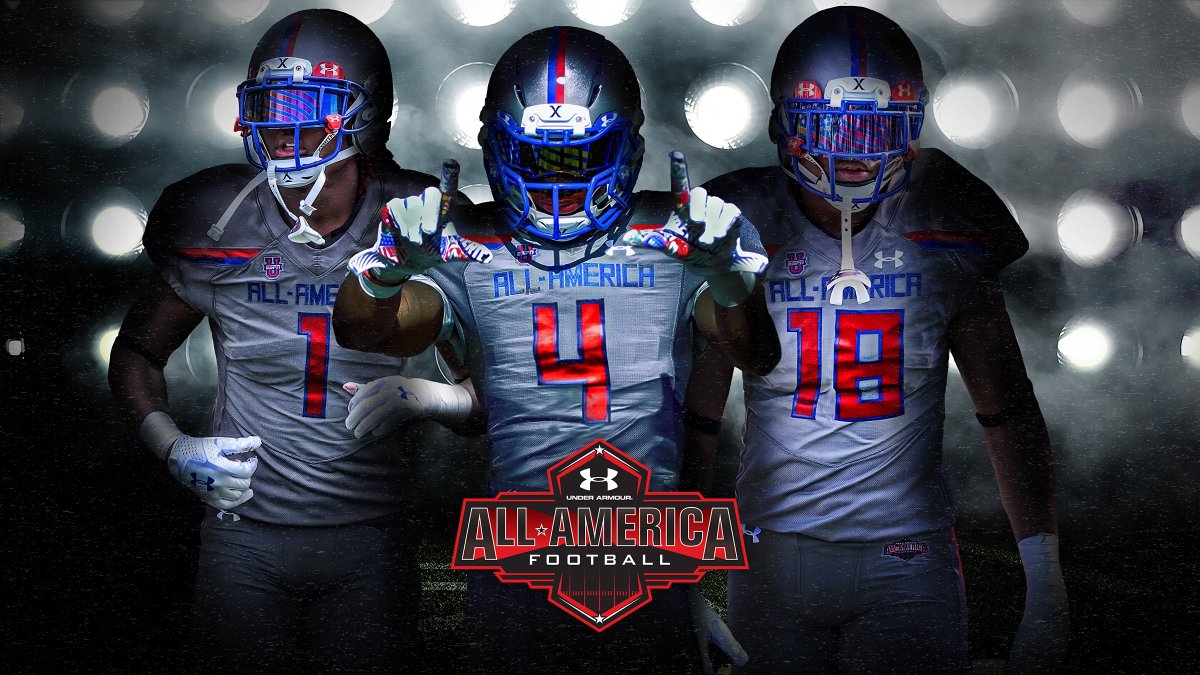 UANextFootball's tweet photo. 1-4-18

It's official! The 2018 Under Armour All-America Game will take place on January 4, 2018 at Camping World Stadium! #UAALLAMERICA https://t.co/w9OUt23P7e