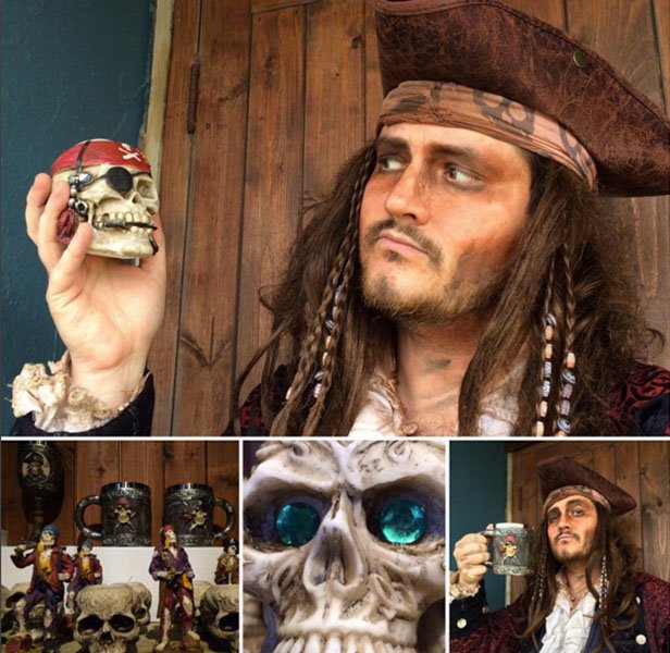 PiratesQuestNQ's tweet photo. Ahoy! You’ll need pirate gear if you’re joining the #worldrecord Pirate gathering in Penzance this week. Find it in our treasure shoppe! https://t.co/VeKr3ensYZ