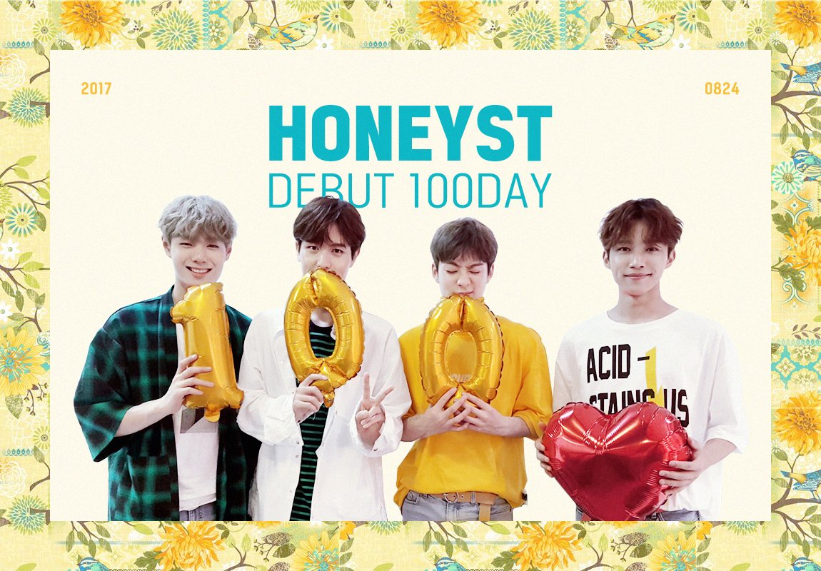 Spain_Kpop_'s tweet photo. [#INFO] #HONEYST debutó hace 100 días #HONEYST100DAY https://t.co/eZnARiHMeO