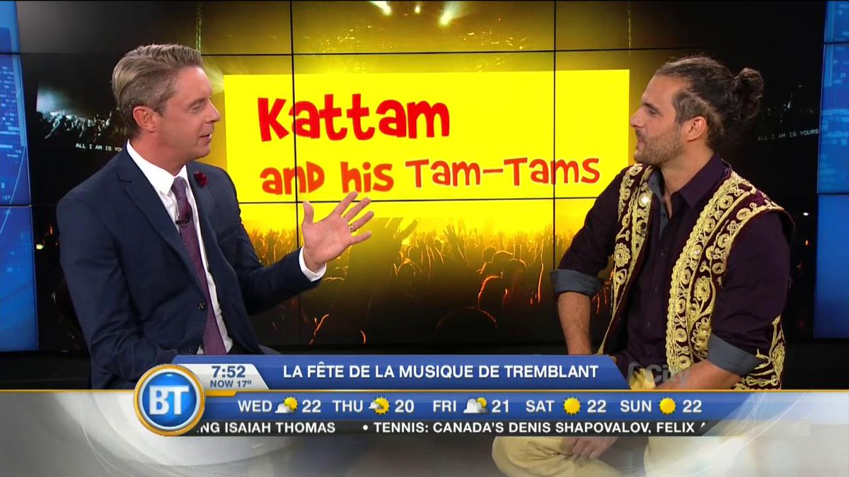 Tam-Tams in Tremblant! https://t.co/J19KeQIouQ