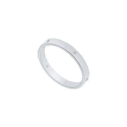 murthaburke's tweet image. 2.5MM Flat Wedding Band with Diamonds : Platinum - 0.05 CT TDW USD 955.12