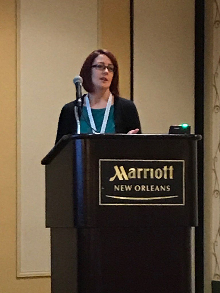 CCB's Melissa Pitman just presented her exciting new potential approaches for ovarian cancer therapy in New Orleans