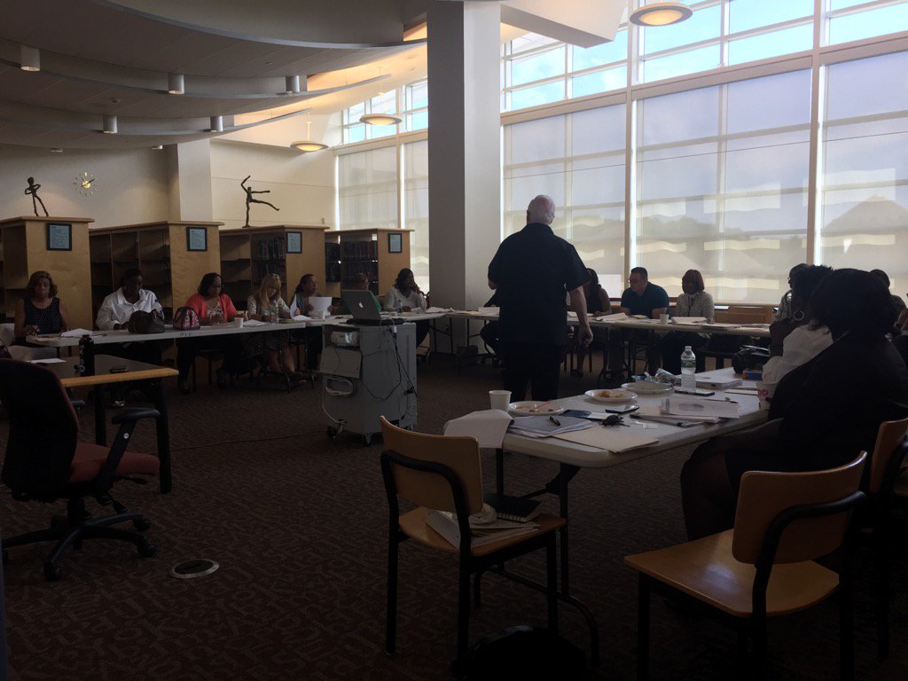 WeAreRUFSD's tweet photo. APPR Teacher evaluator training. #WeWorkShop #WePd #RUFSD #DistrictGoals https://t.co/7hnCaAaPdf