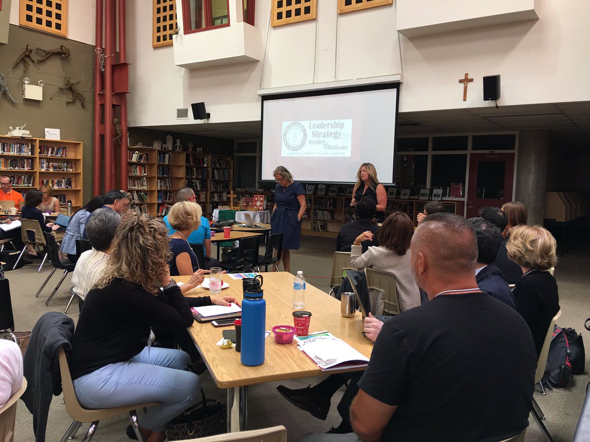PrincipalJRusso's tweet photo. Leadership Strategy Overview session facilitated by Superintendents @campbes03 @SpecED_TCDSB highlighting mentorship... #tcdsbls https://t.co/quZJPQQAze