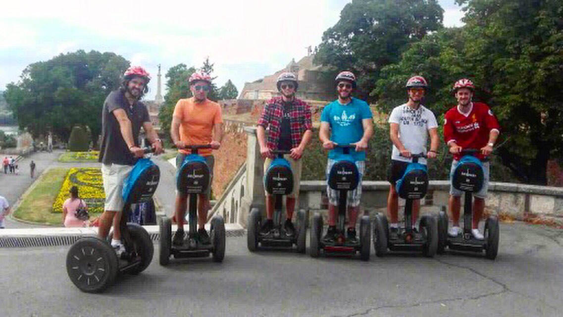 SegwayBelgrade's tweet photo. Our dear guests from Switzerland 😎 https://t.co/va4uei3ybU