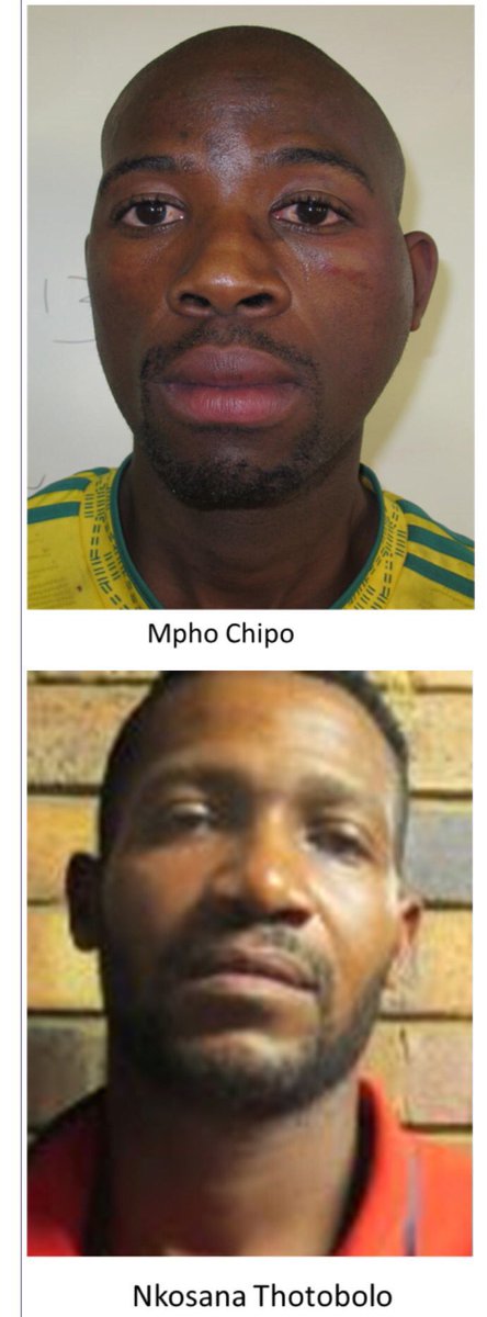 mwelimasilela's tweet photo. Faces of some of the 20 prisoners who #escaped yesterday while enroute to Correctional Services in Gauteng, manhunt launched. #sabcnews https://t.co/5xXG3UpqYf