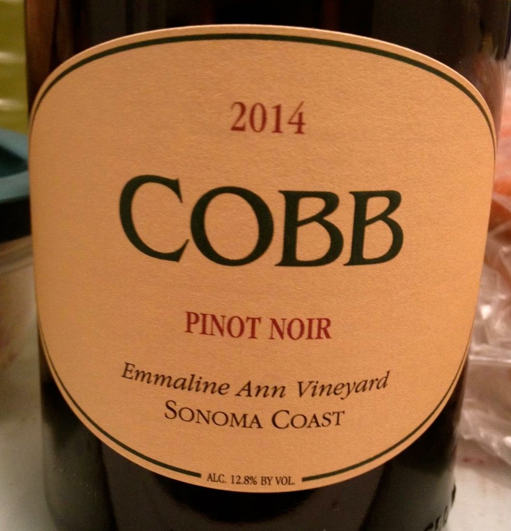 My #WineOfTheDay, from the #Sonoma Coast comes this earthy, mysterious #Pinot Noir - beautiful fruit &amp; viscosity. <a href="/CobbWines/">Ross Cobb</a> @sonomavintners