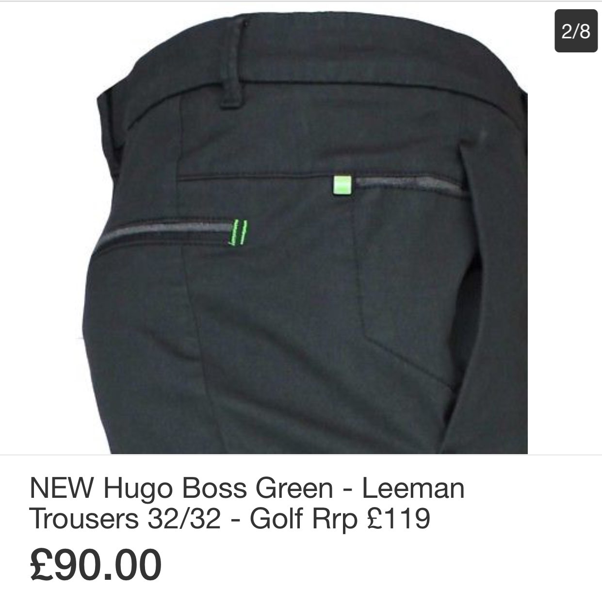 Hugo Boss Golf in Mens Golf Trousers for sale eBay #29 Hugo Boss Golf in Mens Golf Trousers for sale eBay
