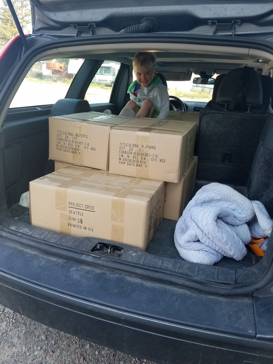 ProjectCRISS's tweet photo. Our supervisor ensuring shipping goes smoothly. https://t.co/BFhwXkNAtR