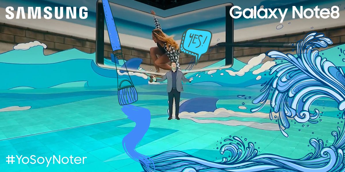 SamsungCO's tweet photo. Un Spen que te permite expresarte en todas las maneras posibles. #YoSoyNoter #TheNextGalaxy https://t.co/NmhAYH8k6q