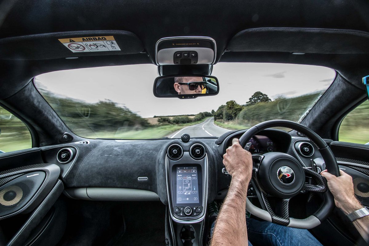 Lucky boy <a href="/Stephen_Dobie/">Stephen Dobie</a> at the wheel of the boss's <a href="/TopGearEditor/">Charlie Turner</a> longterm #mclaren570gt. Shot with my lighter 70d. #carphotographer #570gt