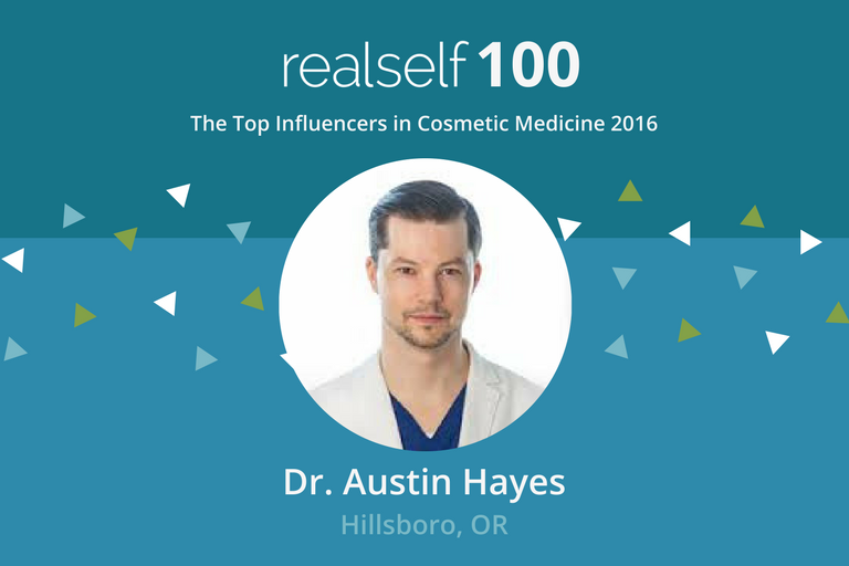 DrCommunity's tweet photo. Congratulations to Dr. Hayes for being a RealSelf Top 100 Influencer in 2016! https://t.co/Io4fygmqZx #RealSelf100 https://t.co/kdONrdHwSs