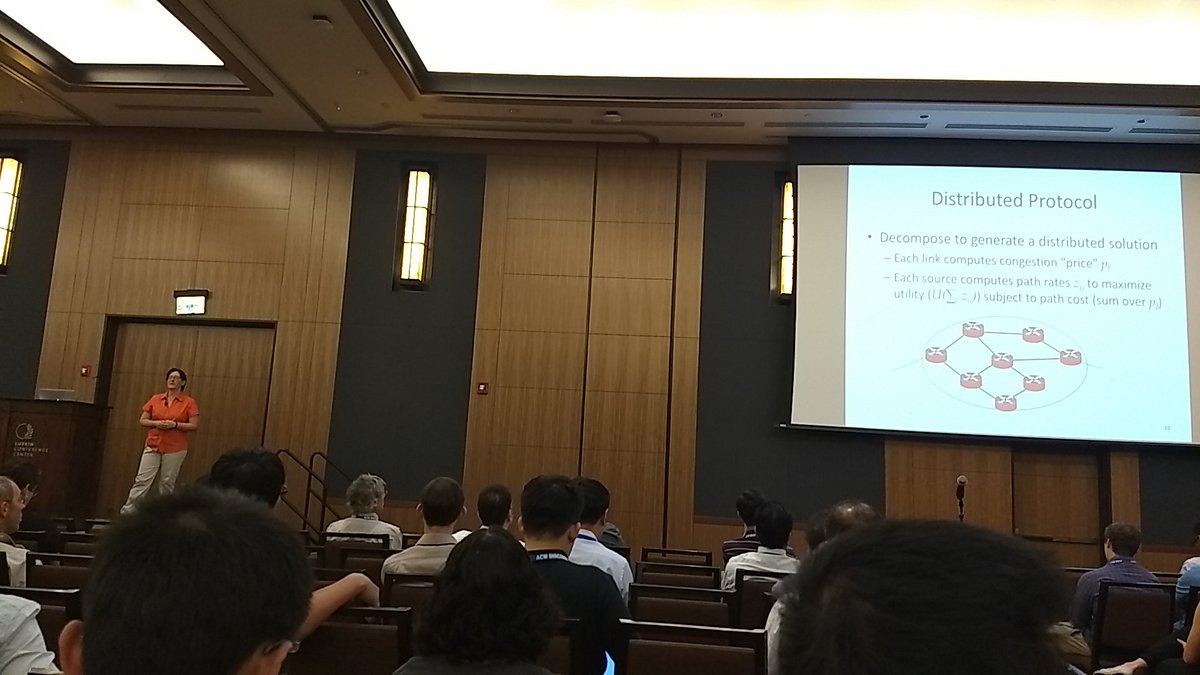 justinesherry's tweet image. Jen Redford giving her Athena lecture at #SIGCOMM2017