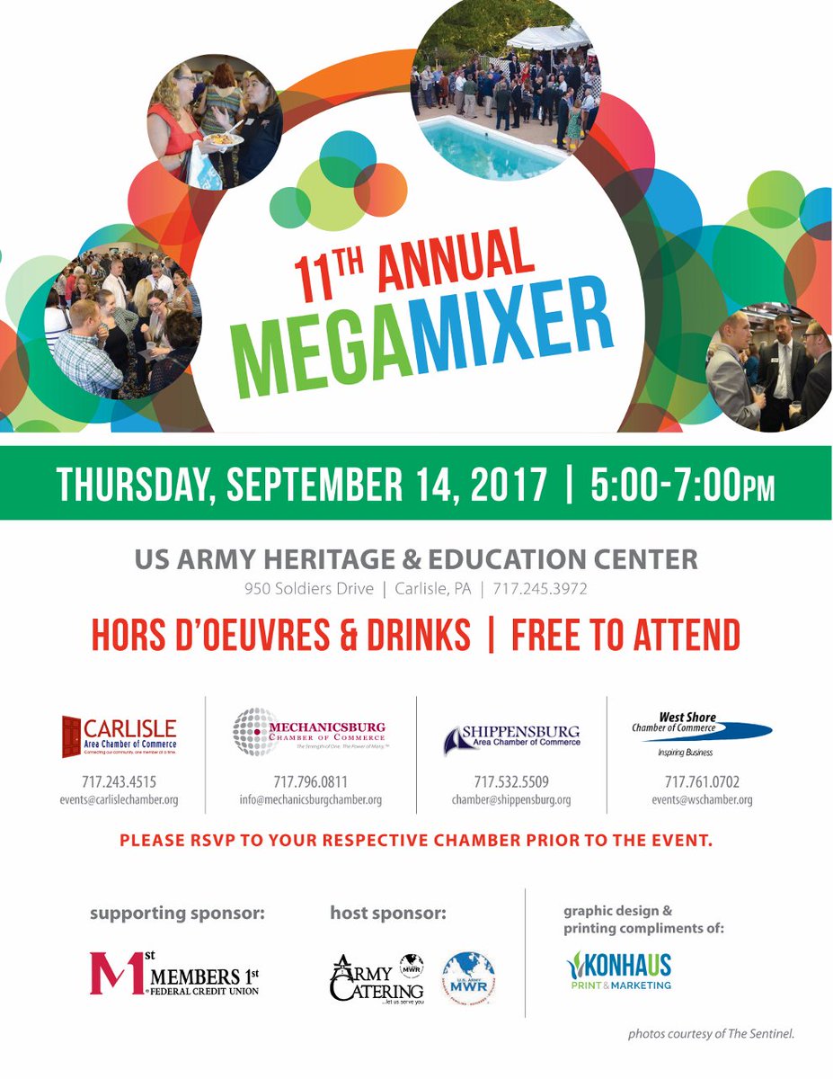 Don't miss one of the largest mixers of the year! Have you registered?