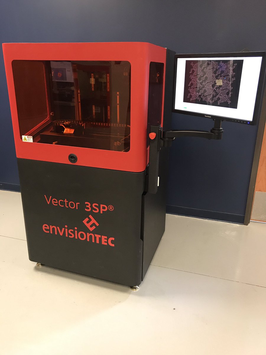 RealizeInc's tweet image. @EnvisionTEC 3SP technology has found a home in our #3dprinting lab.