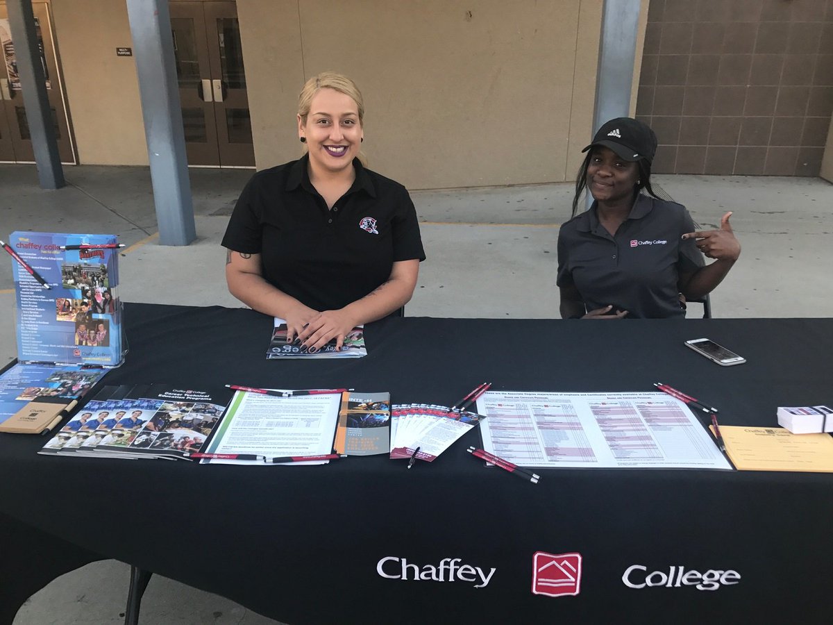 Chaffey College Student Ambassadors at <a href="/SummitSkyHawks/">Summit High School</a> BTSN!