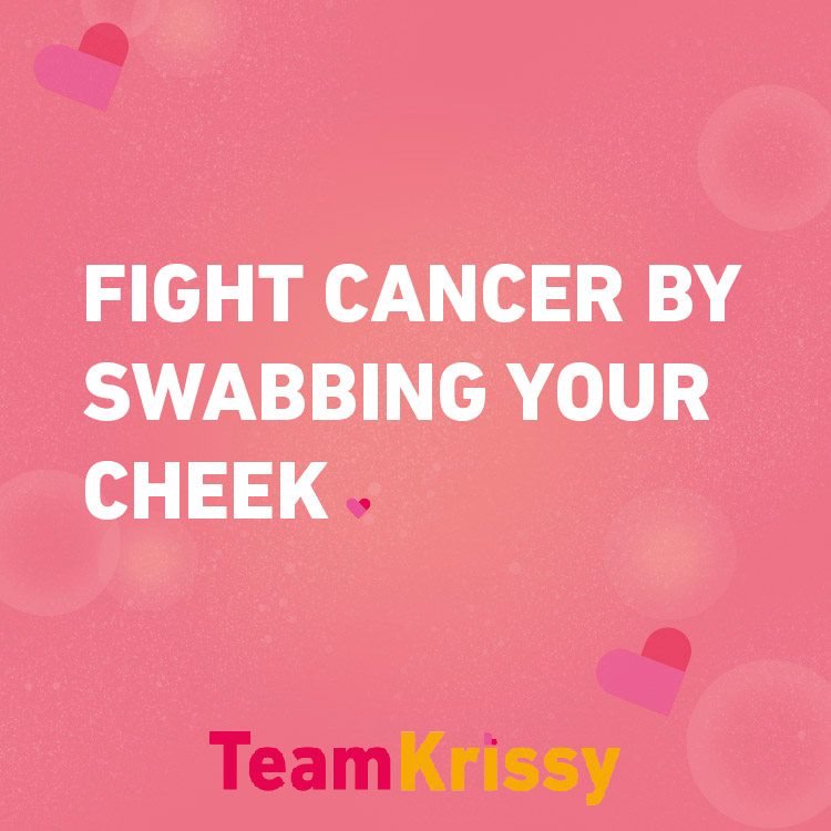 VerobeanBean's tweet photo. Checking if you Match a patient in need is easy! Have you swabbed today? #TeamKrissy join.bethematch/teamkrissy https://t.co/QDVVGkbnNX