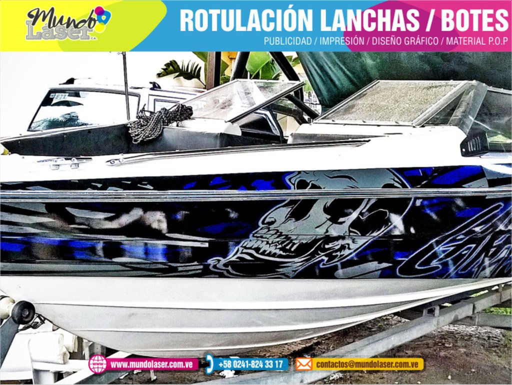 MundoLaser's tweet photo. #Rotulacion #lanchas #MundoLaser

La rotulación en vinil es una técnica excelente para personalizar toda clase de vehículos, inclusive tus:… https://t.co/0xyIw9Ye5g