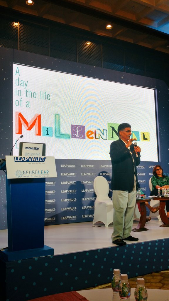 ShirinTweet's tweet photo. Raghavendra K, SVP-Global HR Head, Infosys BPO; addressing at the #CLOLeapVault conference on Engaging Millennial Learners. #elmp #fliip https://t.co/MPccStLkUW