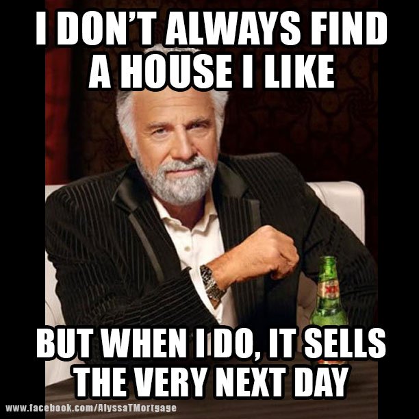 esean75's tweet photo. In this sellers' market it's important to have a Realtor who will get you the deal! https://t.co/04ldDdKG0y