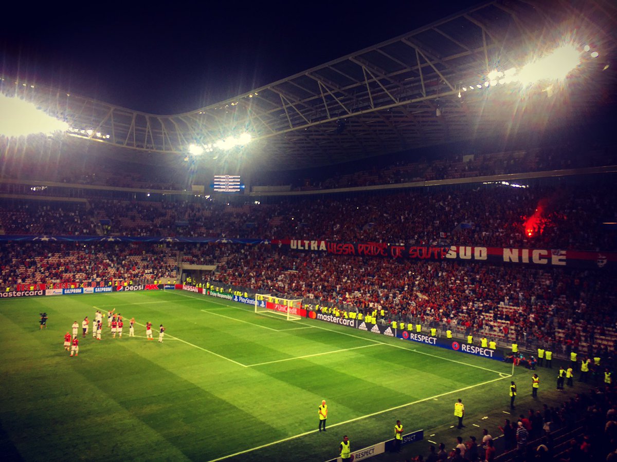 Ultramaniatics_'s tweet photo. NO AWAY FANS - NO WAY FOR FOOTBALL.
OGC Nice vs Napoli.
#OGCNNapoli
22/08
(2) https://t.co/SnqSech2LQ