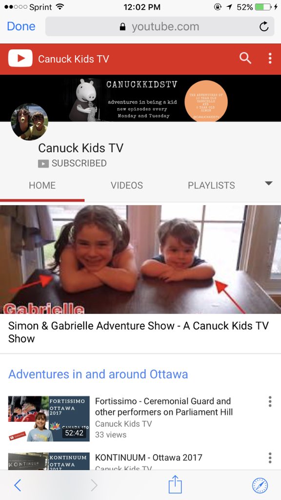 Troopersynfp's tweet photo. @CanuckKidsTV I just subbed to your channel, it would be great if you subbed back 😄 https://t.co/6NTAjbfQpP