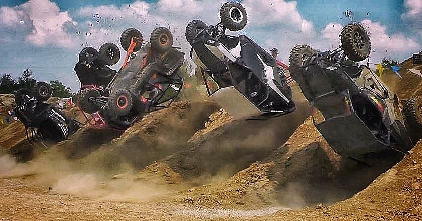 Pit_reporter's tweet photo. 5 way SXS backflip at the @unlimitedoffroadexpo #seeyouonthetrail #syott #unlimitedoffroadexpo #rzr #rzrlife #sxs #backflip #dirtfun #uore https://t.co/6Ts54xA55B