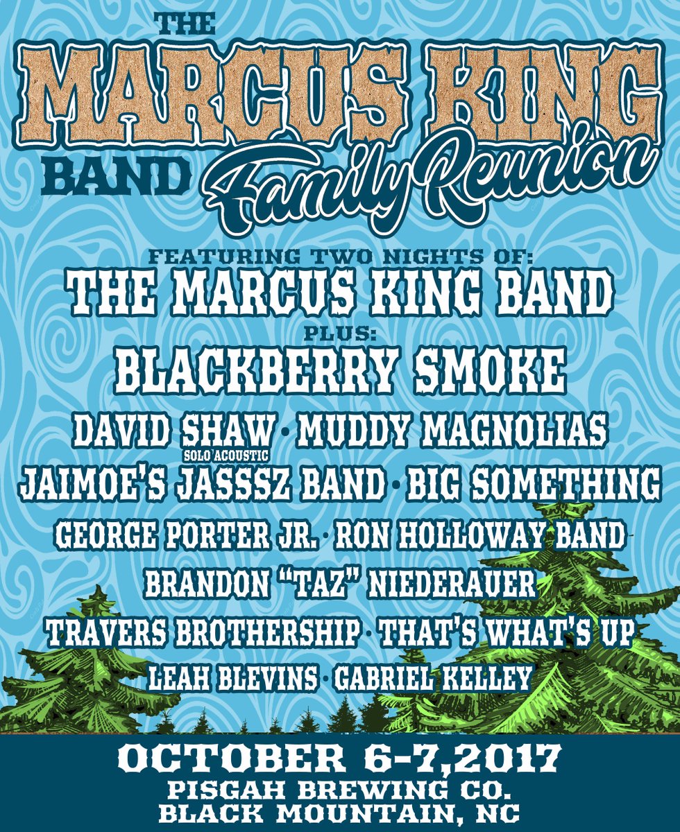 Super excited about this one! See you in Black Mountain @Marcuskingband ☀️ Snag tix here: bit.ly/MKBFamilyReuni…