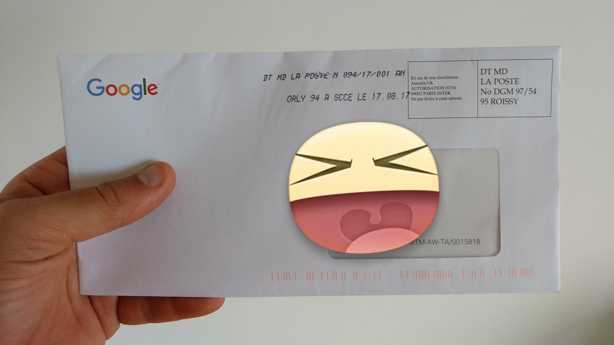 blouik's tweet image. Mr #Google qui m&apos;envoie une lettre. Bienvenue dans le 21ème siècle ! #googlefailed