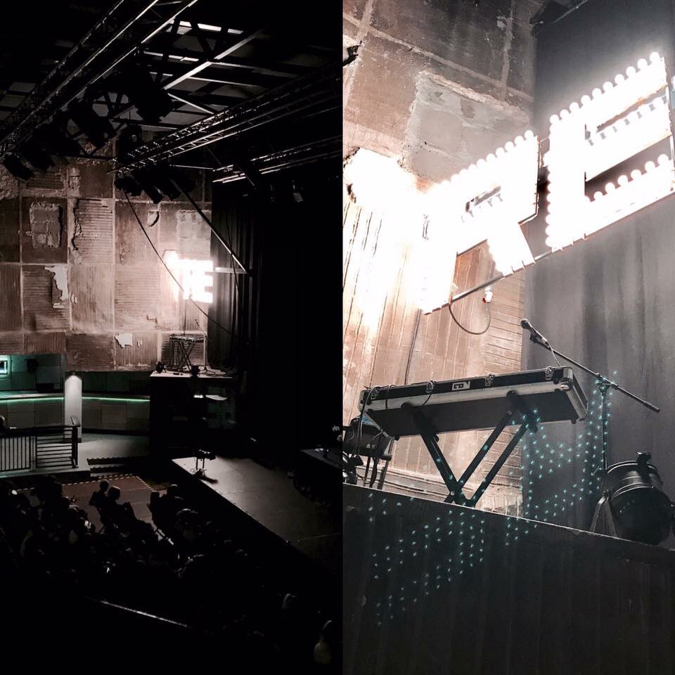 Soundcheck check! My first day performance at RE RIGA starts soon! #reriga #beatbox #loopstation