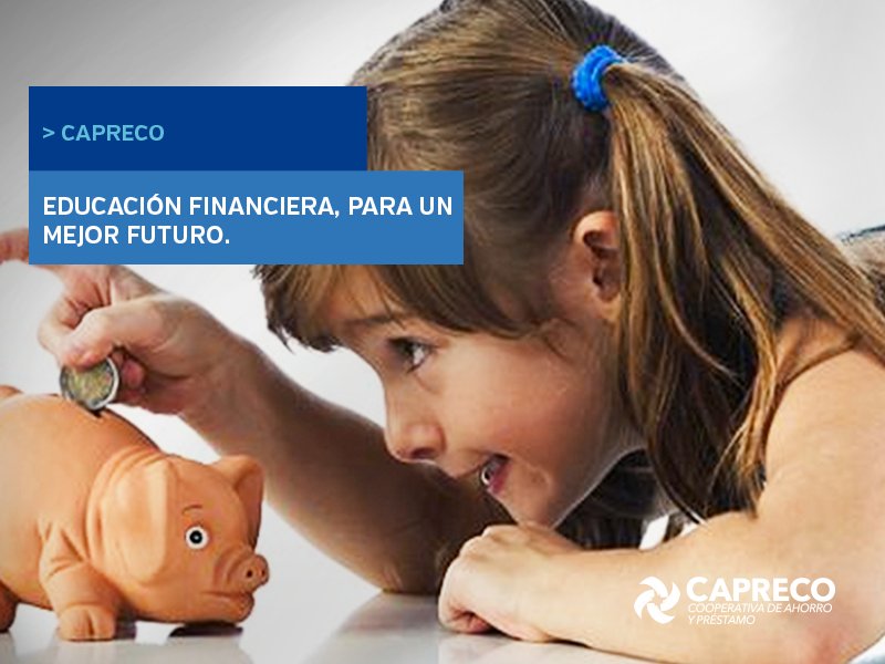 Caprecocoop's tweet photo. Educar a nuestros hijos sobre el ahorro, los hará entender desde pequeños que deben esforzarse por lo que deseen. #ahorro #CAPRECO https://t.co/fi2t7jYQ9x