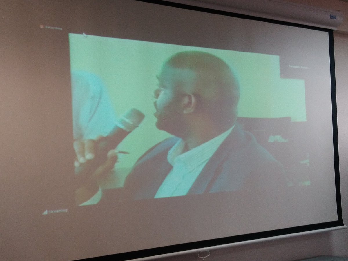 JSunHy's tweet photo. Active discussion on the Caribbean Internet Development Foundation (CIDF) proposal at #CIGF2017 https://t.co/Rwe4jqL7qX #BBRemoteHub. https://t.co/KFOHHS2cGo