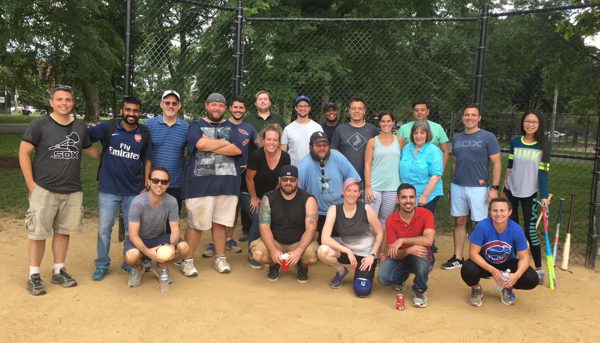 BridgeNetInc's tweet image. Part of the 2017 - BridgeNet Solutions Softball Team!