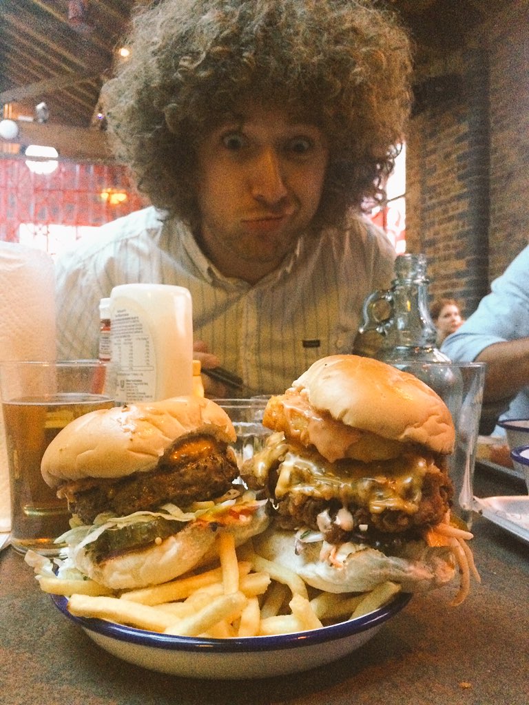Last night's dinner was a little excessive @MEATliquorKX with <a href="/theantswillrule/">Antony Martinez</a>