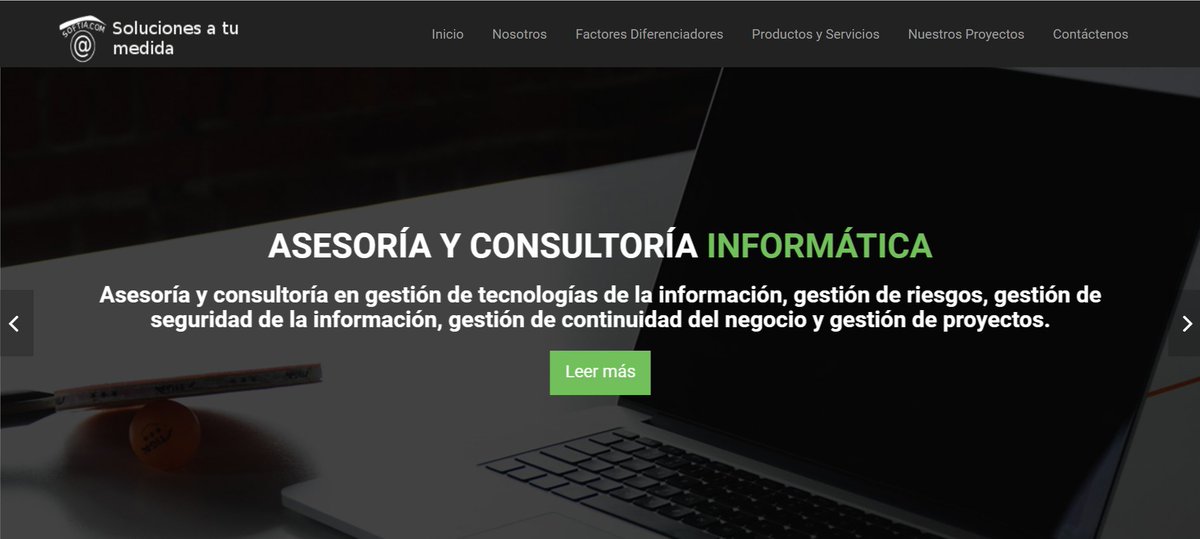 SoftiaCom's tweet photo. #asesoria y #consultoria especializadas en TI https://t.co/d64WhipIdE