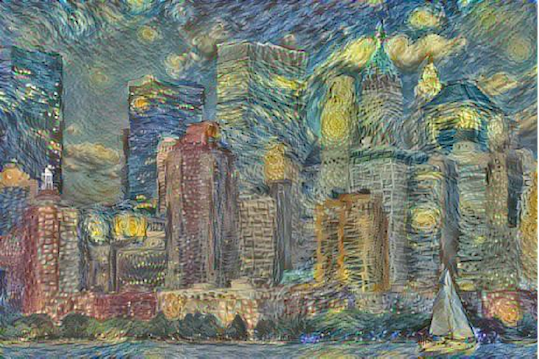 WolframResearch's tweet photo. #WolframCommunity: Matteo S. finishes a #WolframSummer School build in #WolfLang featuring artistic style transfer https://t.co/Uc7CwwVB0Y https://t.co/y58hoiGgM0