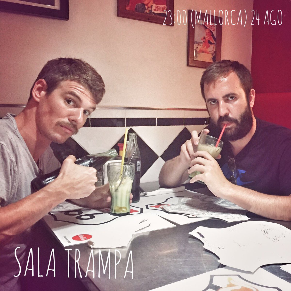 MAÑANA JUEVES! 23h <a href="/TrampaTeatre/">TrampaTeatre</a> con <a href="/iggyrubin/">Iggy Rubín</a> INVITADOS SORPRESA:<a href="/cap0/">Tomàs Fuentes</a> @KacoForns <a href="/davidbroncano/">David Broncano</a> que en principio no tienen que hacer nada