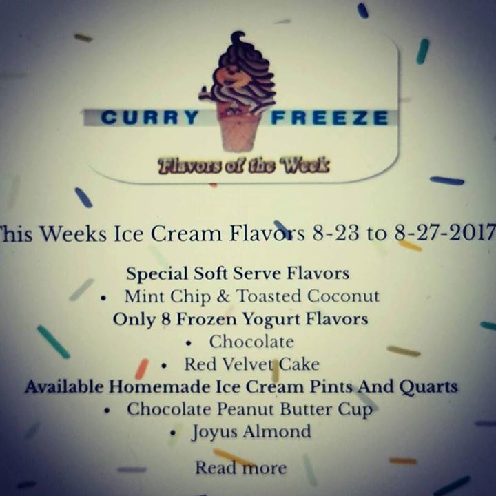 CurryFreeze's tweet photo. This is why everyone screams for ice cream! Flavors of thw week. #curryfreeze #icecream #yum #yummy #foodie #518 #albany #rotterdam #schene… https://t.co/2PvZs8cuUh