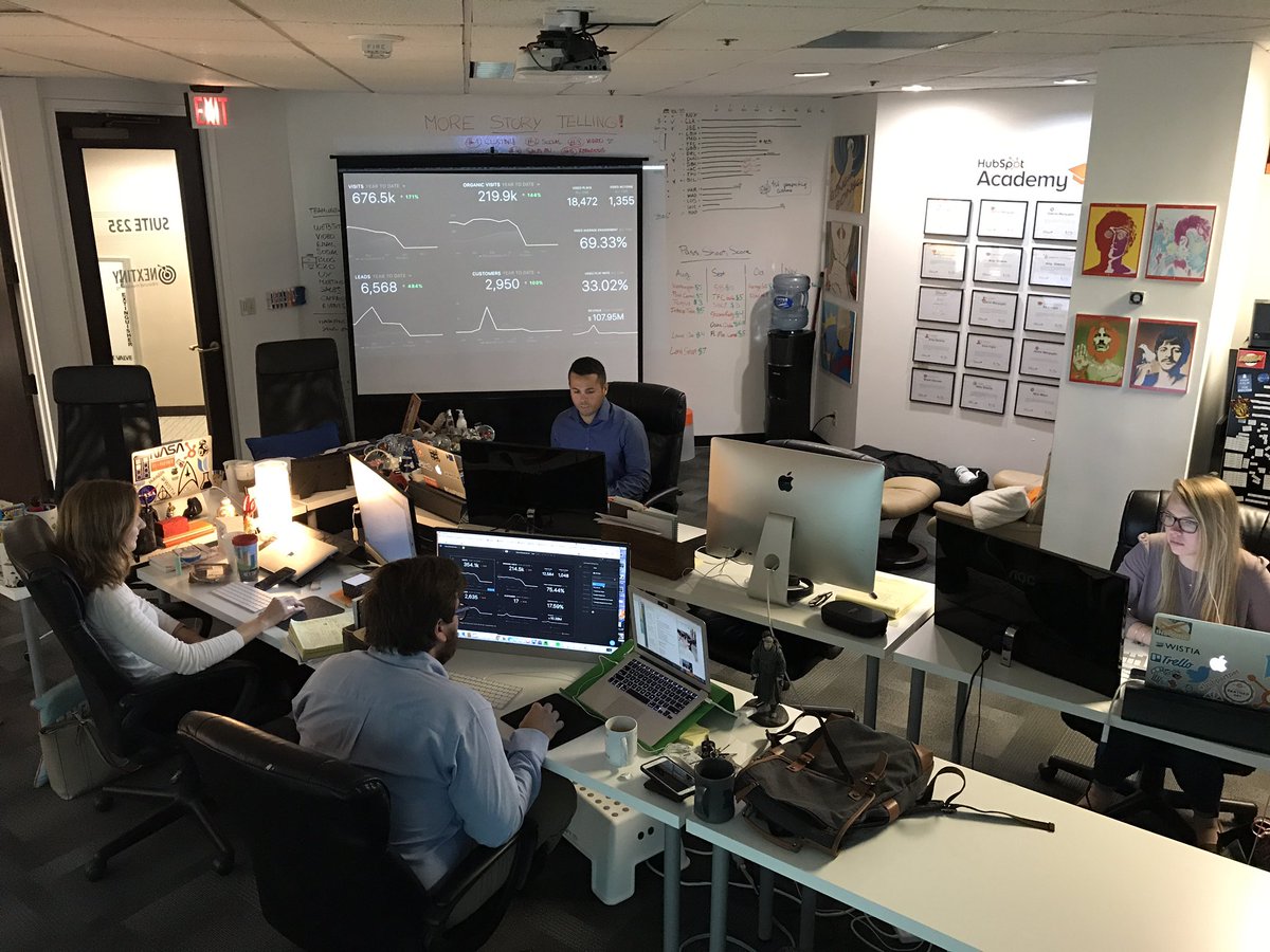 nextinym's tweet photo. Rocking our latest @databoxHQ #datawall at the office. Showing aggregated data from several customers. #realtimereporting #goals #success https://t.co/a9IVQYiCgz