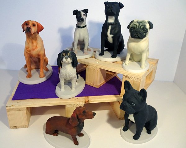 monpetitchienuk's tweet photo. #WoofWoofWednesday "Woof" from all of these guys and gals! #LoveourDogs #3DprintedDogs #3DPrinting https://t.co/3Mw0qF9Ec1