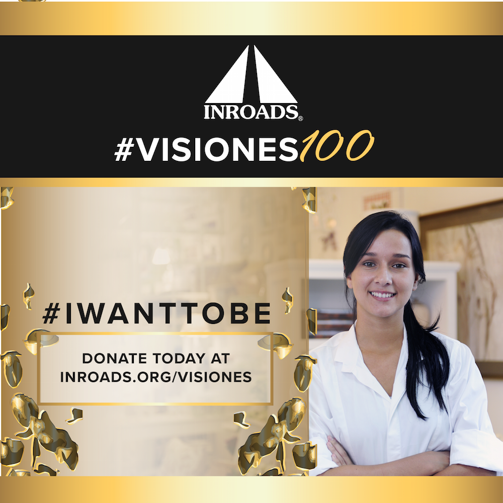 INROADS's tweet photo. #Visiones100 provides scholarship opportunities to Hispanic/Latino student leaders. Donate to the program today at https://t.co/BGKiKszSdz. https://t.co/PPLz6f1Zz7
