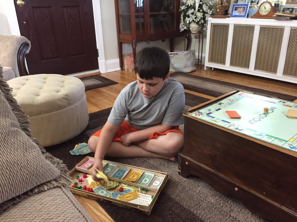 debbie_claridge's tweet photo. Love to see kids so excited about board games. Fourth and fifth grade ages ( my grandchildren this morning). https://t.co/s7IrhzzHMk