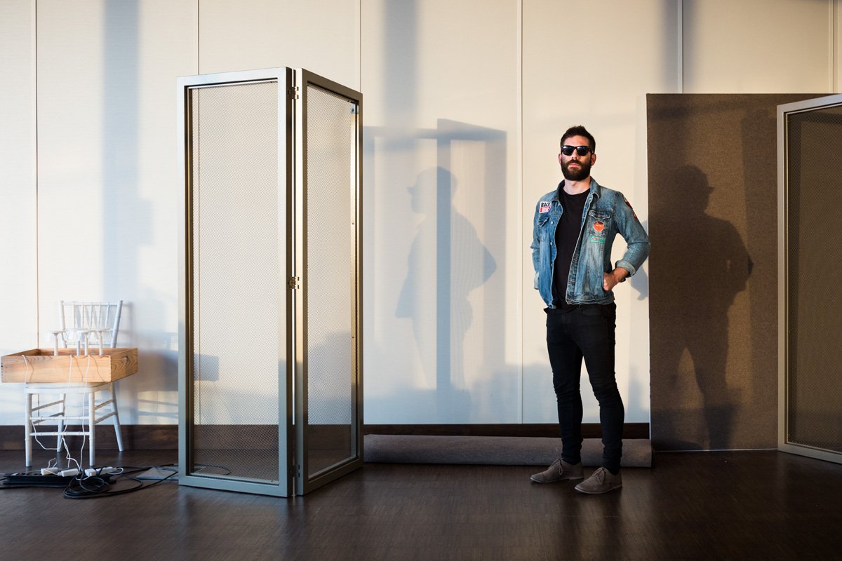 Este pedazo de músico es <a href="/Rafamorfosis/">Rafa Val</a>, de <a href="/VivaSuecia/">Viva Suecia</a>, antes del bolazo que dio el sábado pasado en el <a href="/LiveTheRoof/">Live The Roof</a> Valencia.