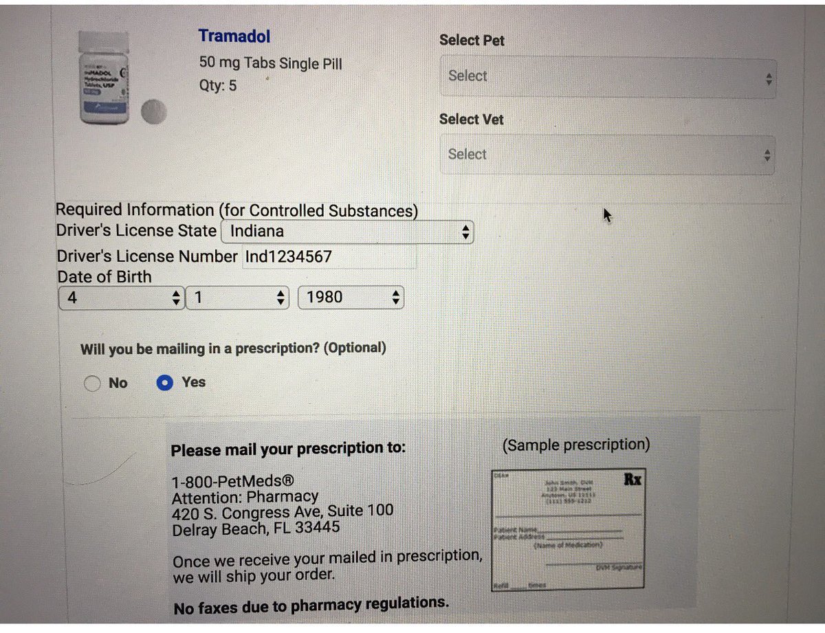 1800petmeds mail in prescription