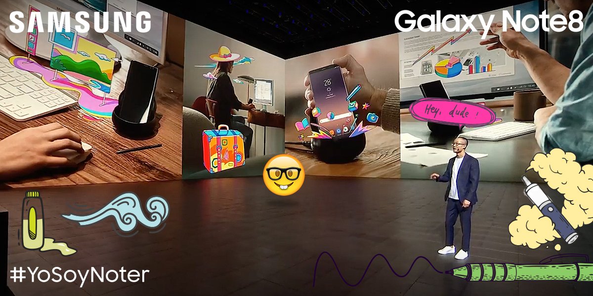 SamsungCO's tweet photo. Dex: Lleva contigo el potencial de un Desktop cuando tus creaciones lo necesiten.  #YoSoyNoter #TheNextGalaxy https://t.co/71wYNxVg5Z
