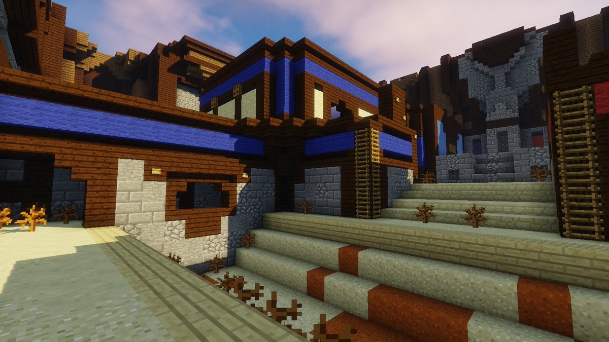 Buildlion's tweet image. CTF2.0 map "Basilica" by @Resheef &amp;amp; @cratainmc - aesthetics by @NmbBlue, Claf and Strangey